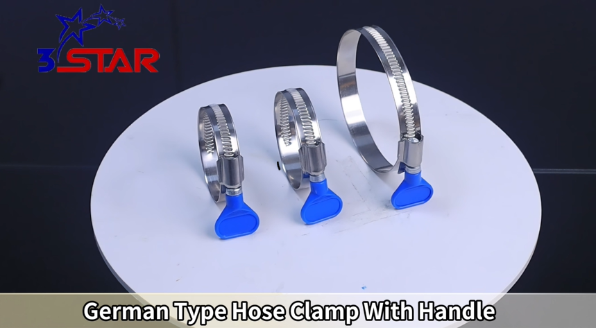 German Type Hose Clamp With Handle-12mm