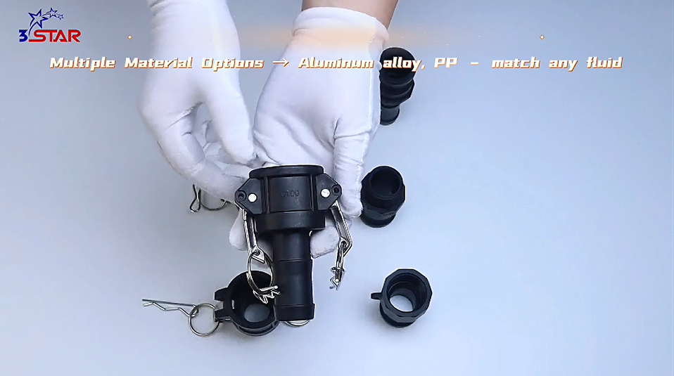 Type D PP Camlock Coupling 