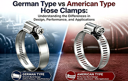 German Type Hose Clamps vs American Type Hose Clamps: Which One Should You Choose?