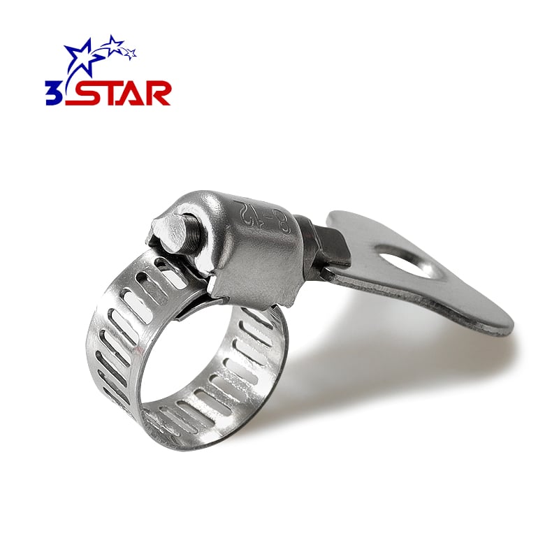 American Stainless Steel Wing Nut Hose Clamp