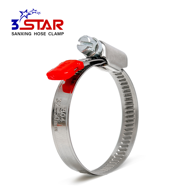 Hose Clamp na may Protektor sa Plastik na Dulo