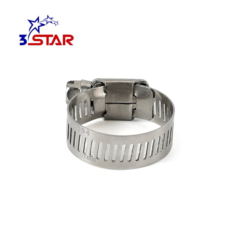 Fascetta stringitubo tipo americano con trasmissione a vite senza fine - 12,7 mm