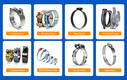 Hose Clamp Surface Finishes Explained