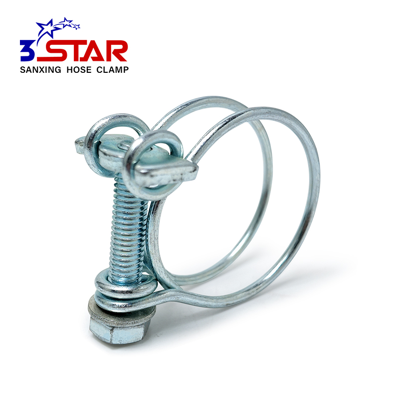 France Double Wire Hose Clamp