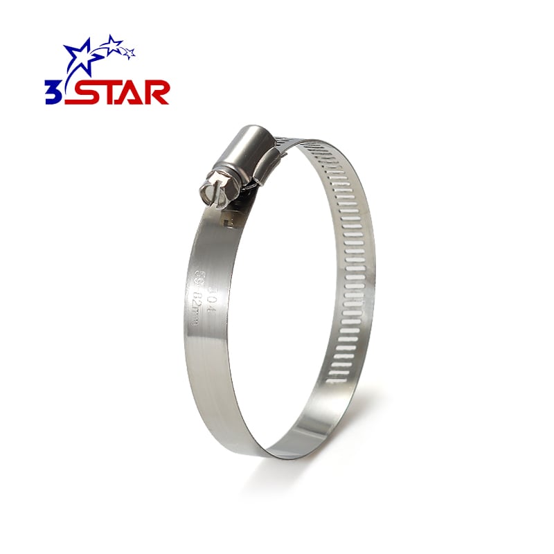 Fascetta stringitubo tipo americano con trasmissione a vite senza fine - 12,7 mm