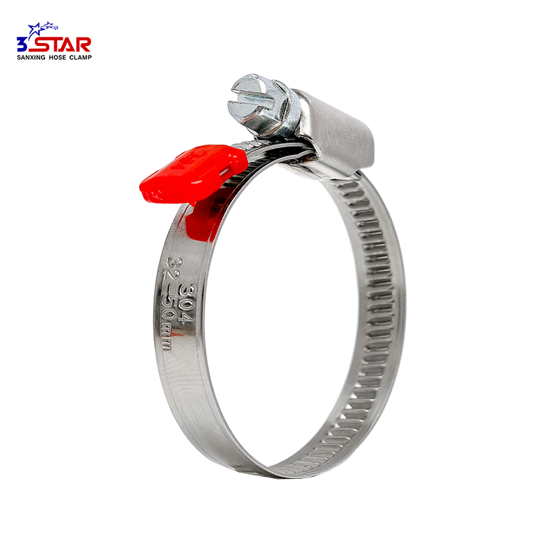 Hose Clamp with Plastic End Guard