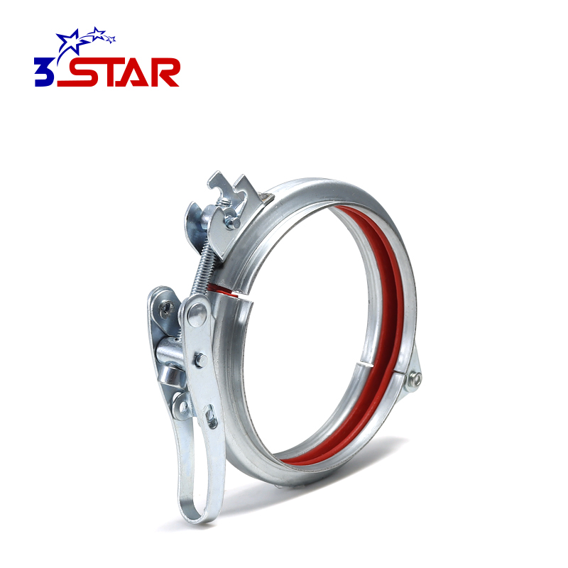 Zinc Plating Quick Release Air Duct Clamp