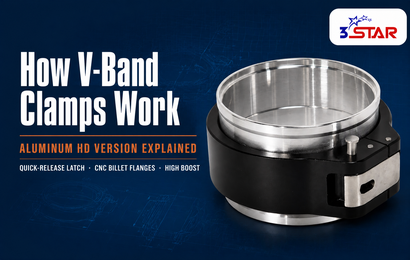 How V Band Clamps Work – Aluminum HD Version Explained