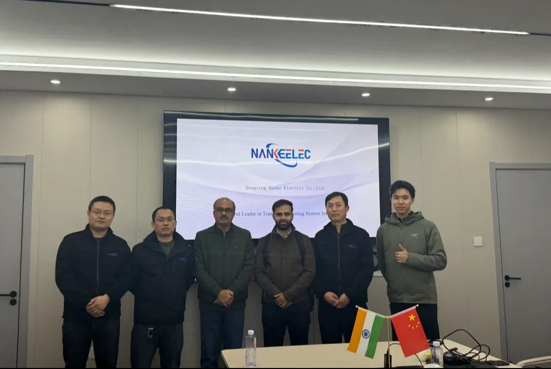 Face-to-Face for Common Development: Indian SHILCHAR Customers Visit Nanke Electric to Consolidate Long-Term Cooperation Foundation