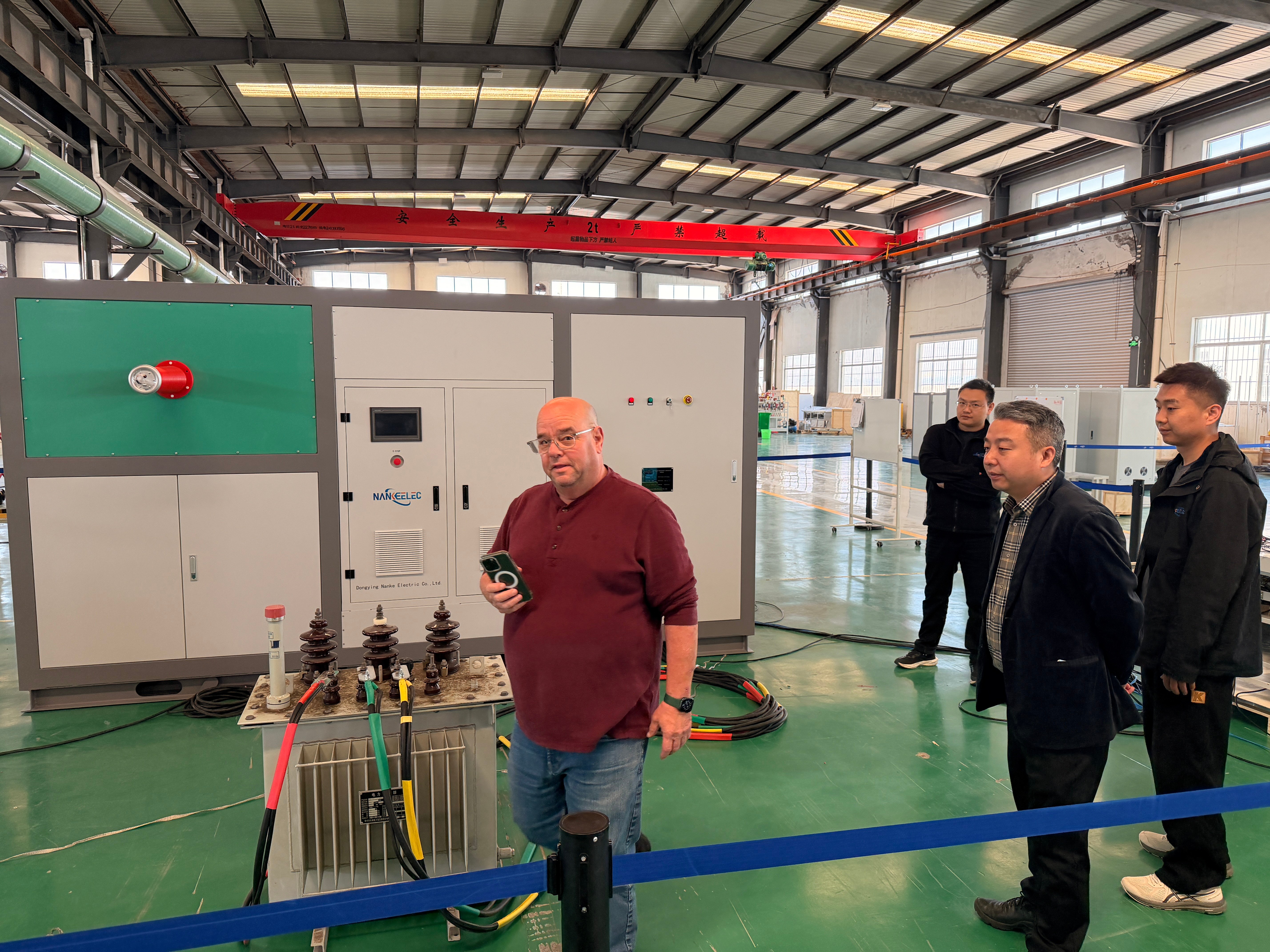 strength builds trust nanke electrics automatic distribution transformer test system successfully passes acceptance by overseas customer-2