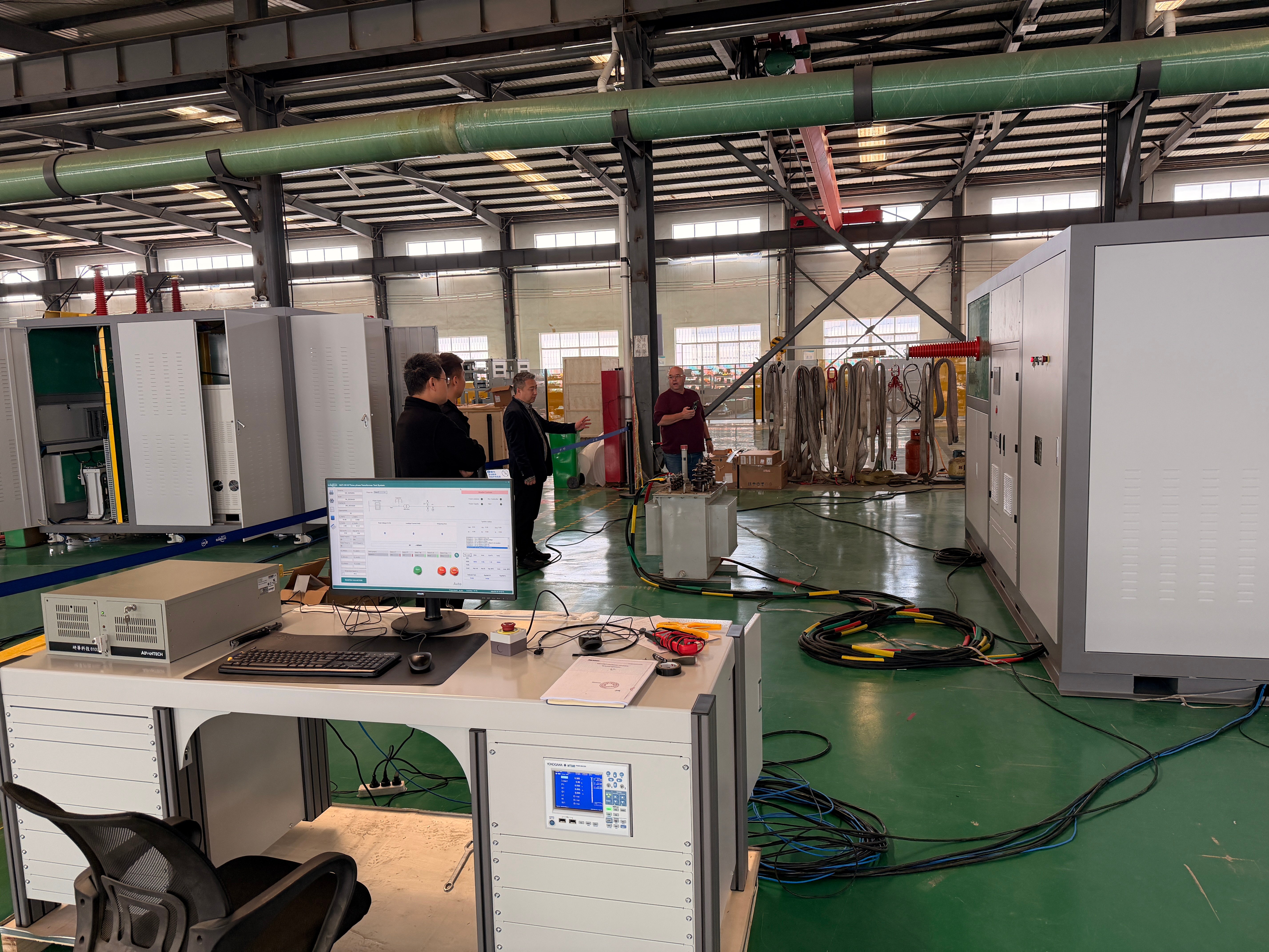 Strength Builds Trust! Nanke Electric's Automatic Distribution Transformer Test System Successfully Passes Acceptance by Overseas Customer