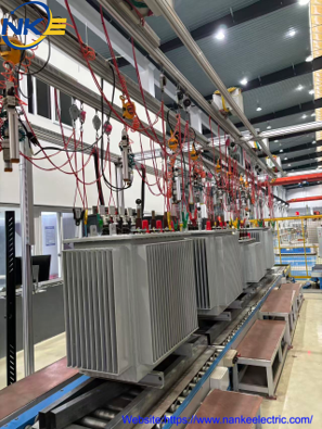 Super Automatic Distribution Transformer Test System Project for Oil-immersed transformer |Nanke Electric Cooperates with Zhejiang Power Transformer Co., Ltd.