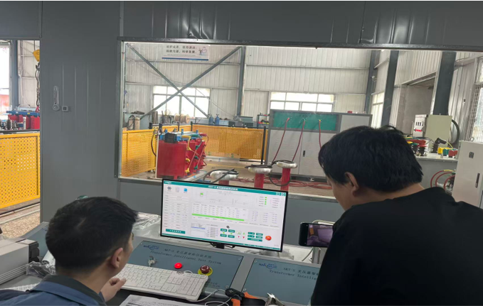 Automated Distribution Transformer Test System Case Study | Nanke Electric