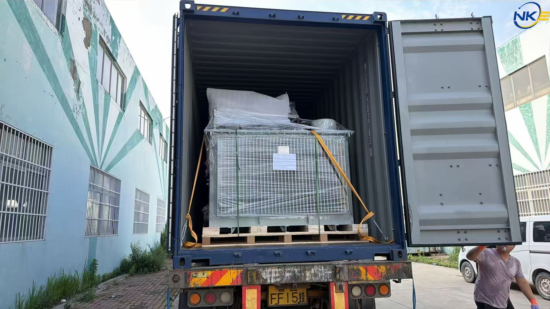 cross border delivery nanke electric successfully dispatches core test station equipment to eaglerise ee usa incs mexico factory-1