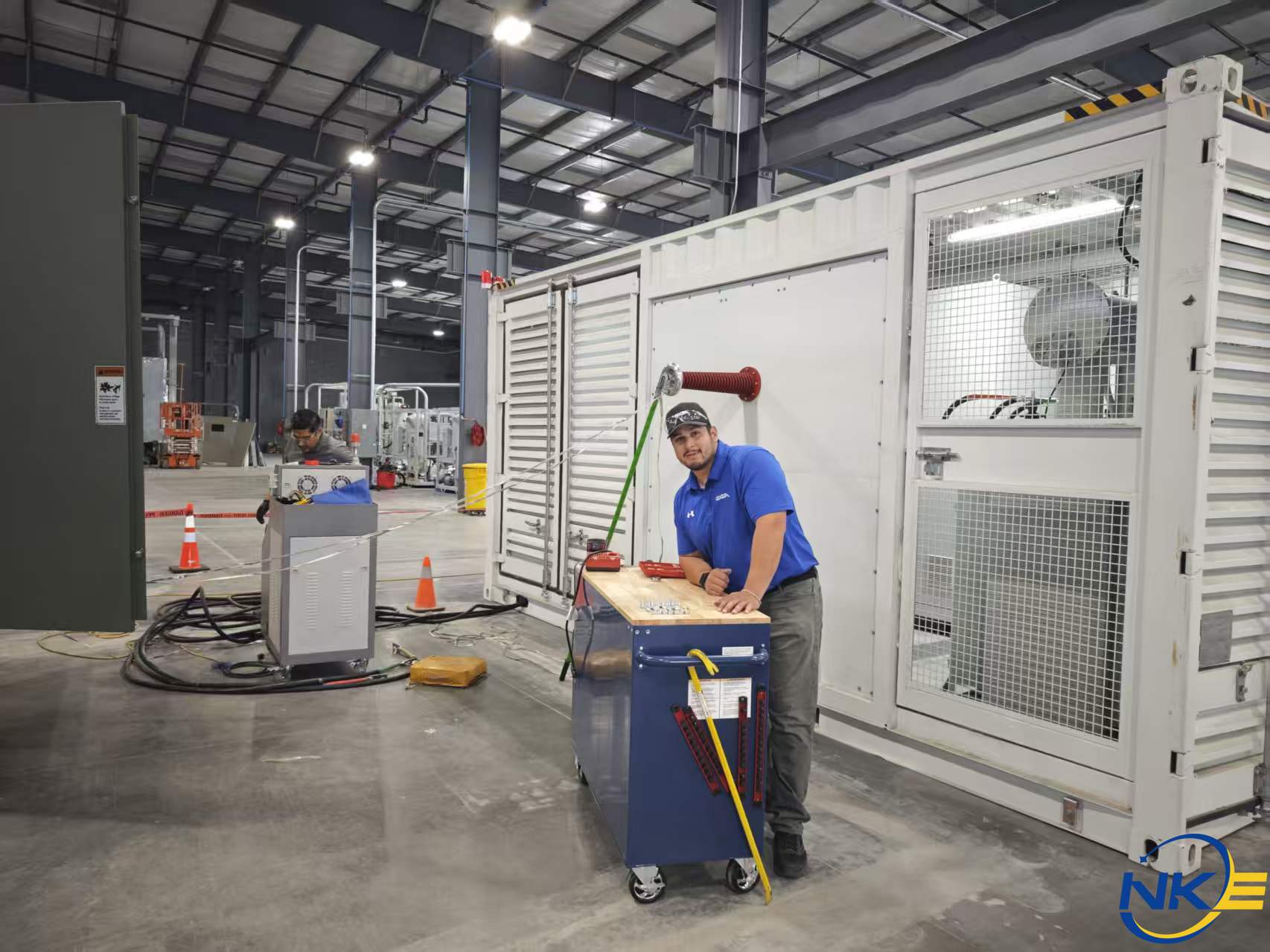 Nanke Electric Lands North America Giga Energy Project, Transformer Intelligent Testing System Enters Commissioning Phase
