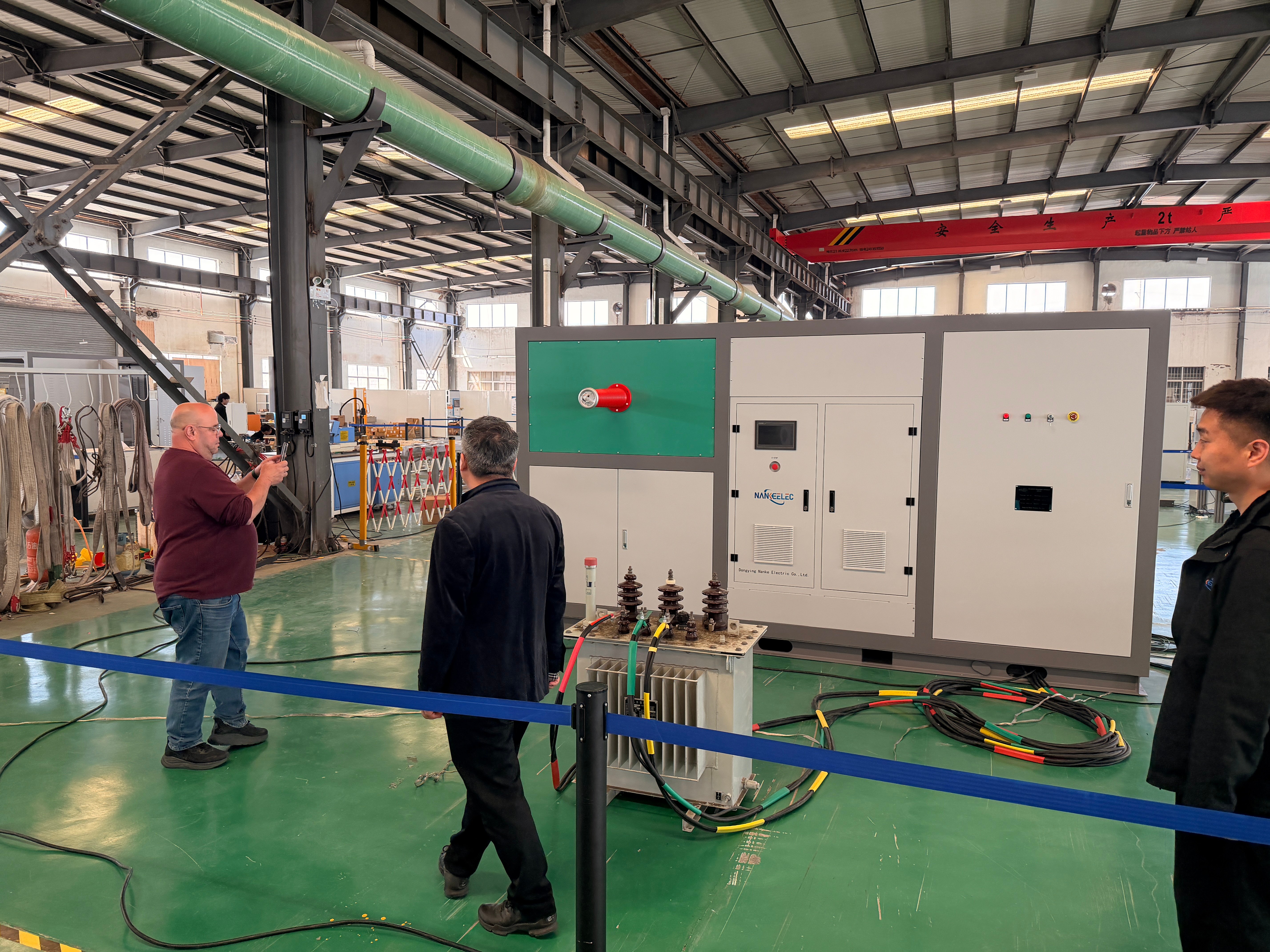 strength builds trust nanke electrics automatic distribution transformer test system successfully passes acceptance by overseas customer-3