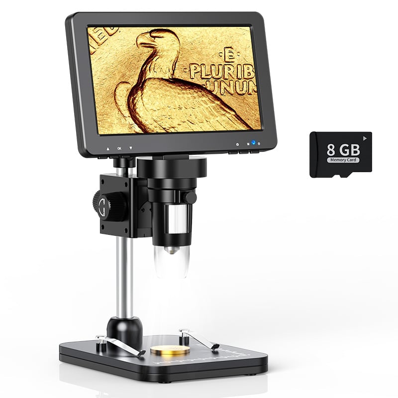 DM9 Soldering Microscope 1200X Digital Microscope for PCB Circuit Repairing    