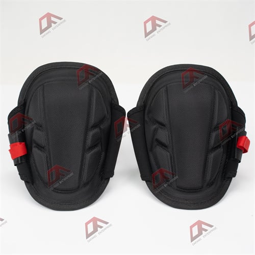 DFT382 Heavy duty shield designed to protect knees from damages ,hardened cap protects against rocks,nails ,screws,glass and debris