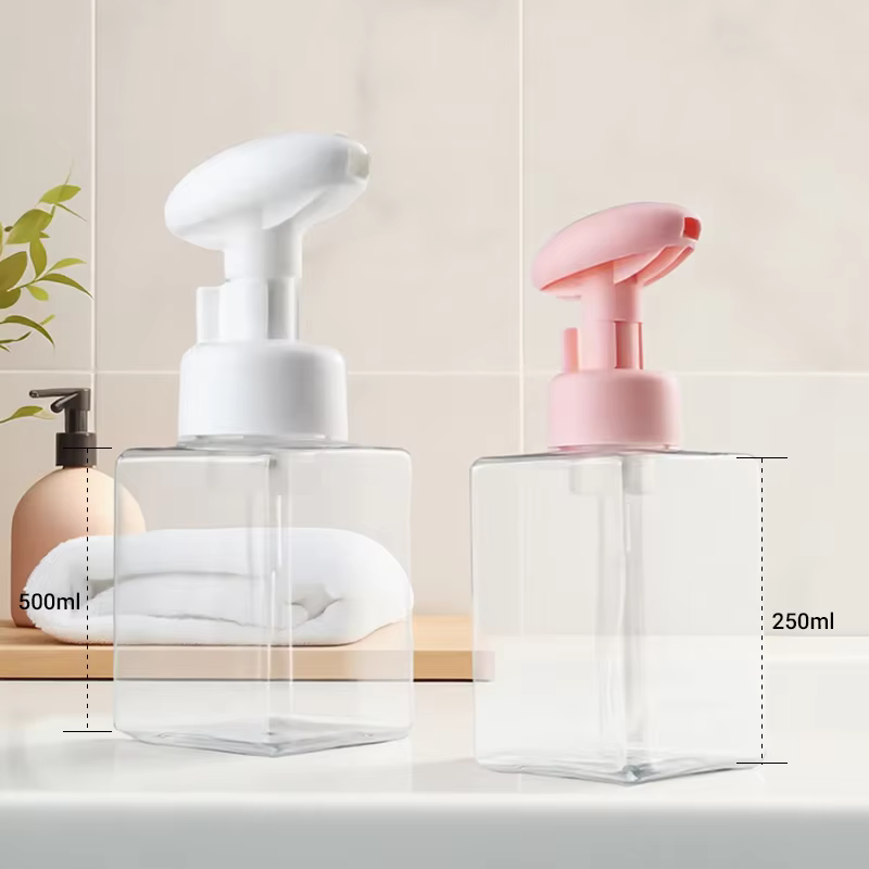 hand lotion pump bottle