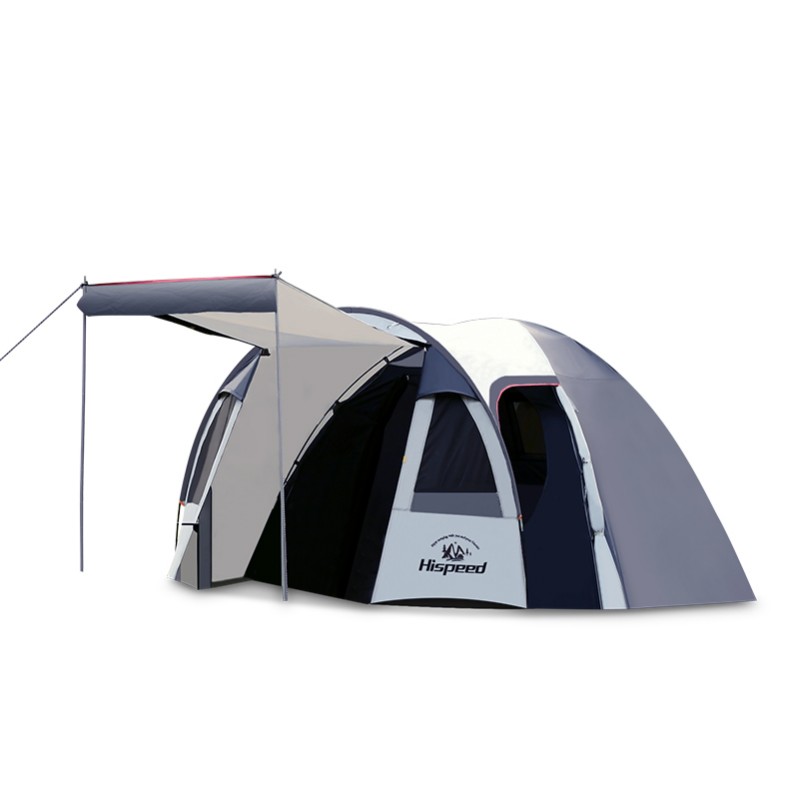 Carpa glamping ultraligera Wind Valley para 4 personas impermeable carpa túnel de doble capa