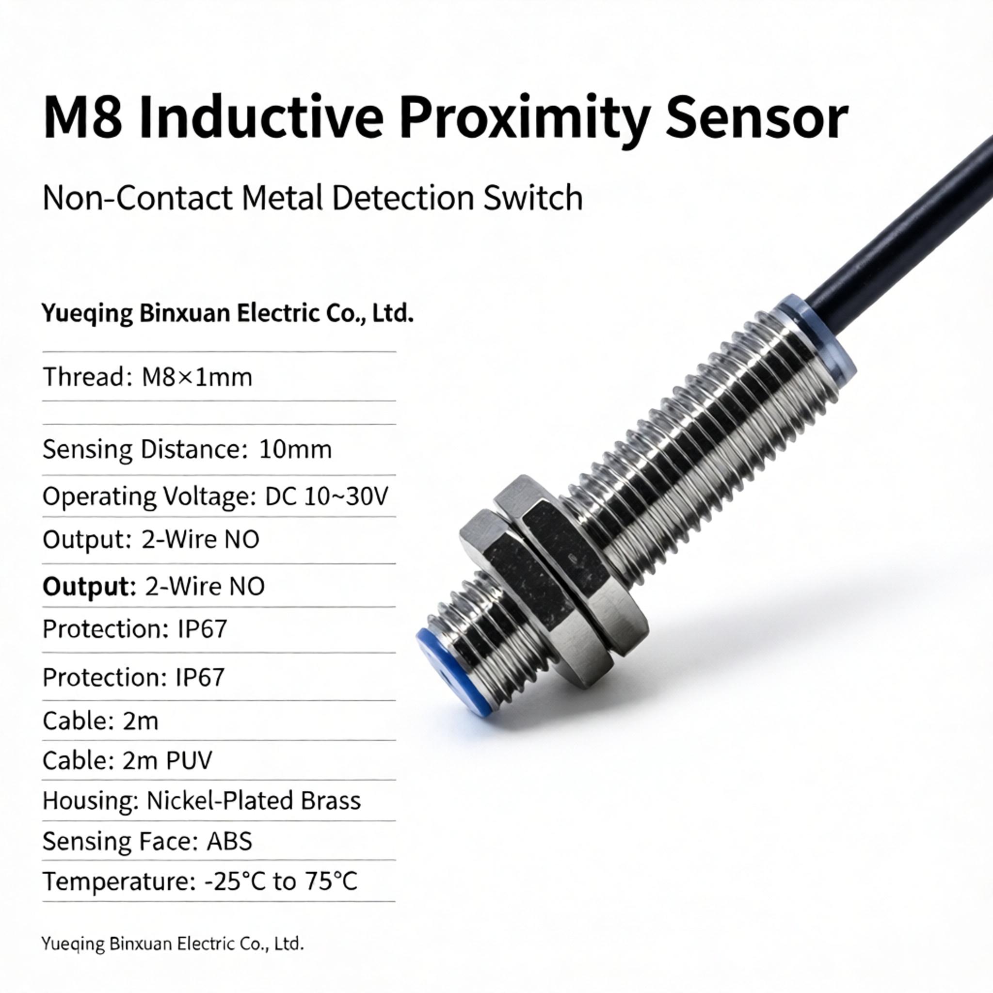 M8 Magnetisk afbrydersensor