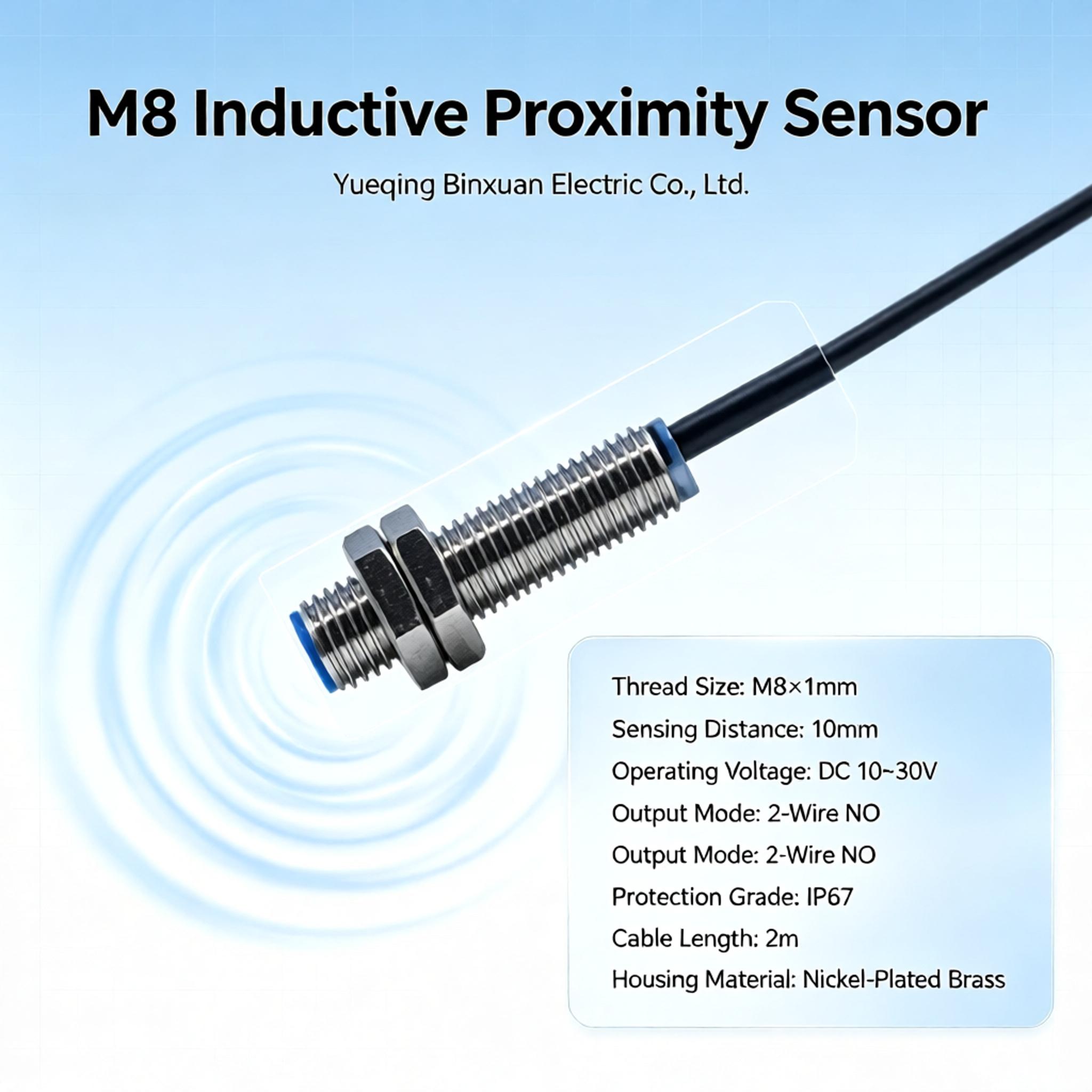 M8 Magnetisk afbrydersensor