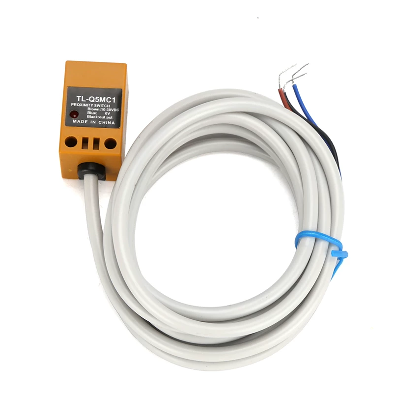 TL-N20M Series Square Proximity Switch – 20mm Flush Detection (Reliable 0-8mm), Heavy-Duty Square Body, Full Matrix NPN/PNP (E1/E2/F1/F2) + DC 2-Wire (D1/D2) + AC 2-Wire (Y1/Y2), 90-250VAC / 10-30VDC
