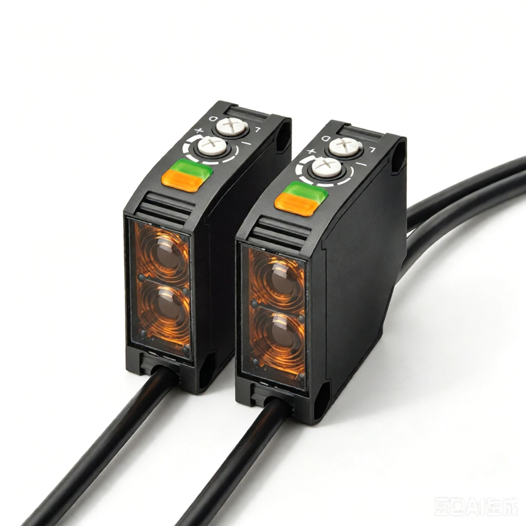 BPR10M-TDT kvadratisk genomstrålningsoptisk sensor 10 m IP67