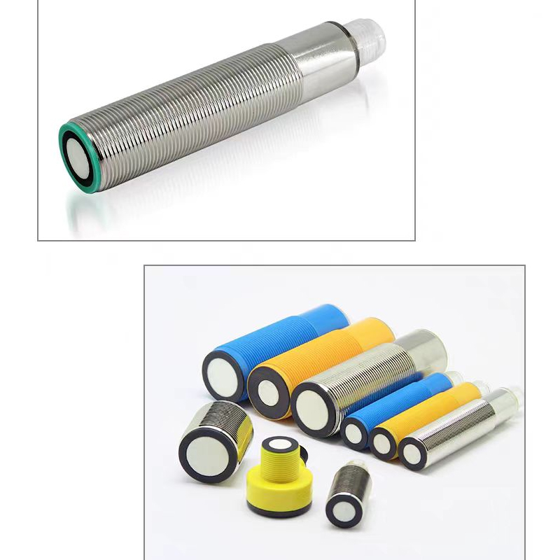 M18 Ultrasonic Sensor 1m IP67 Brass Shell | Collision Detection, PLC Fuel Tank Level Sensor, Compatible with International Brands