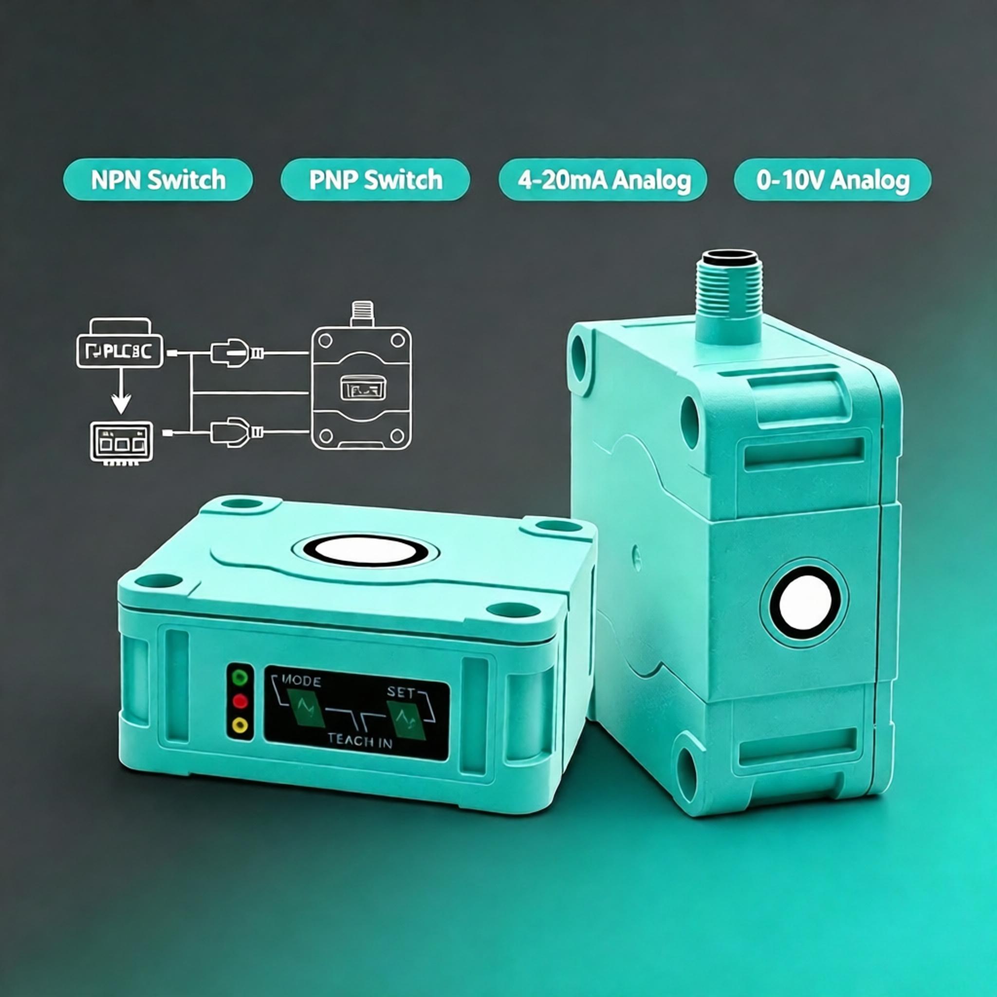 F42  Relay output ultrasonic sensor