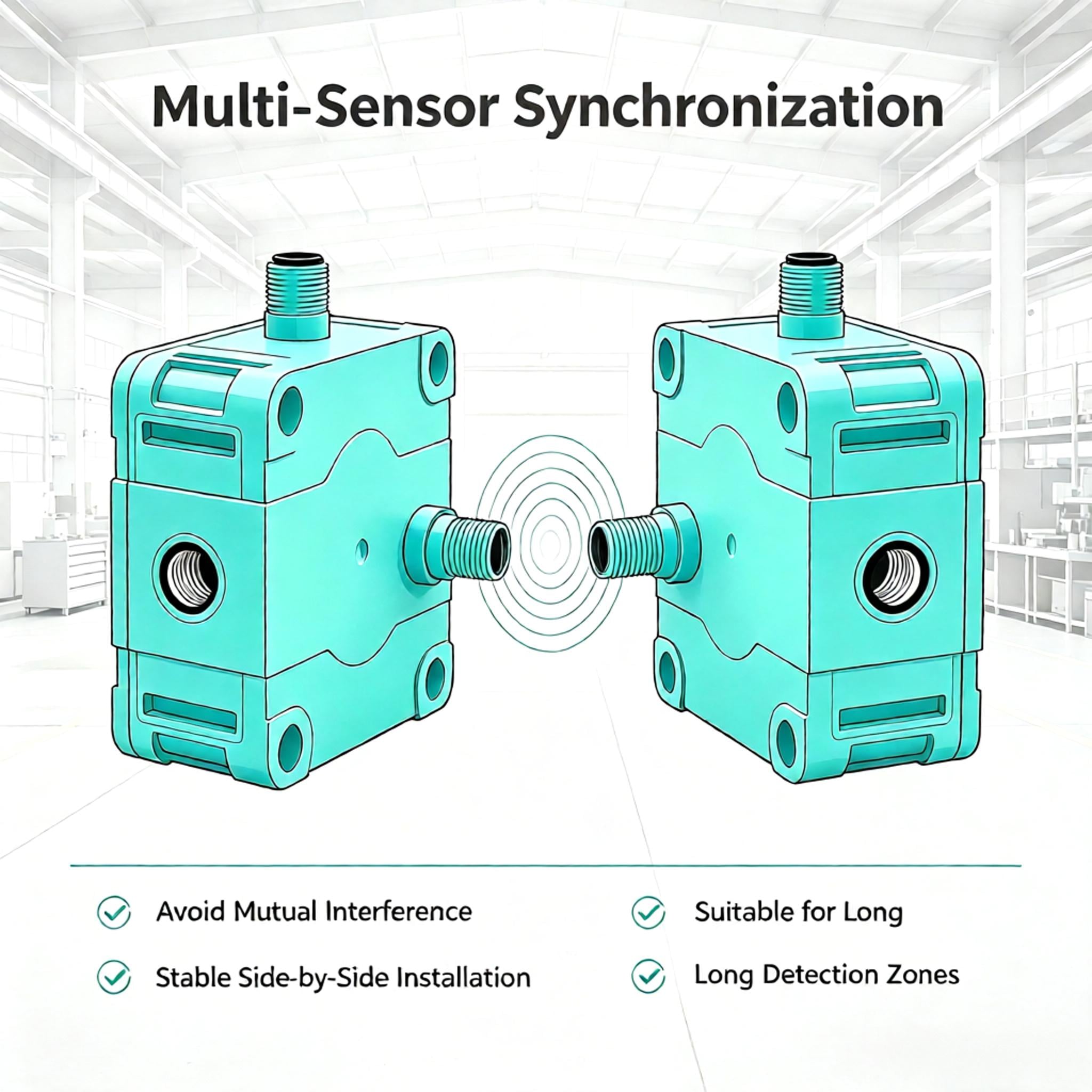 F42  Relay output ultrasonic sensor