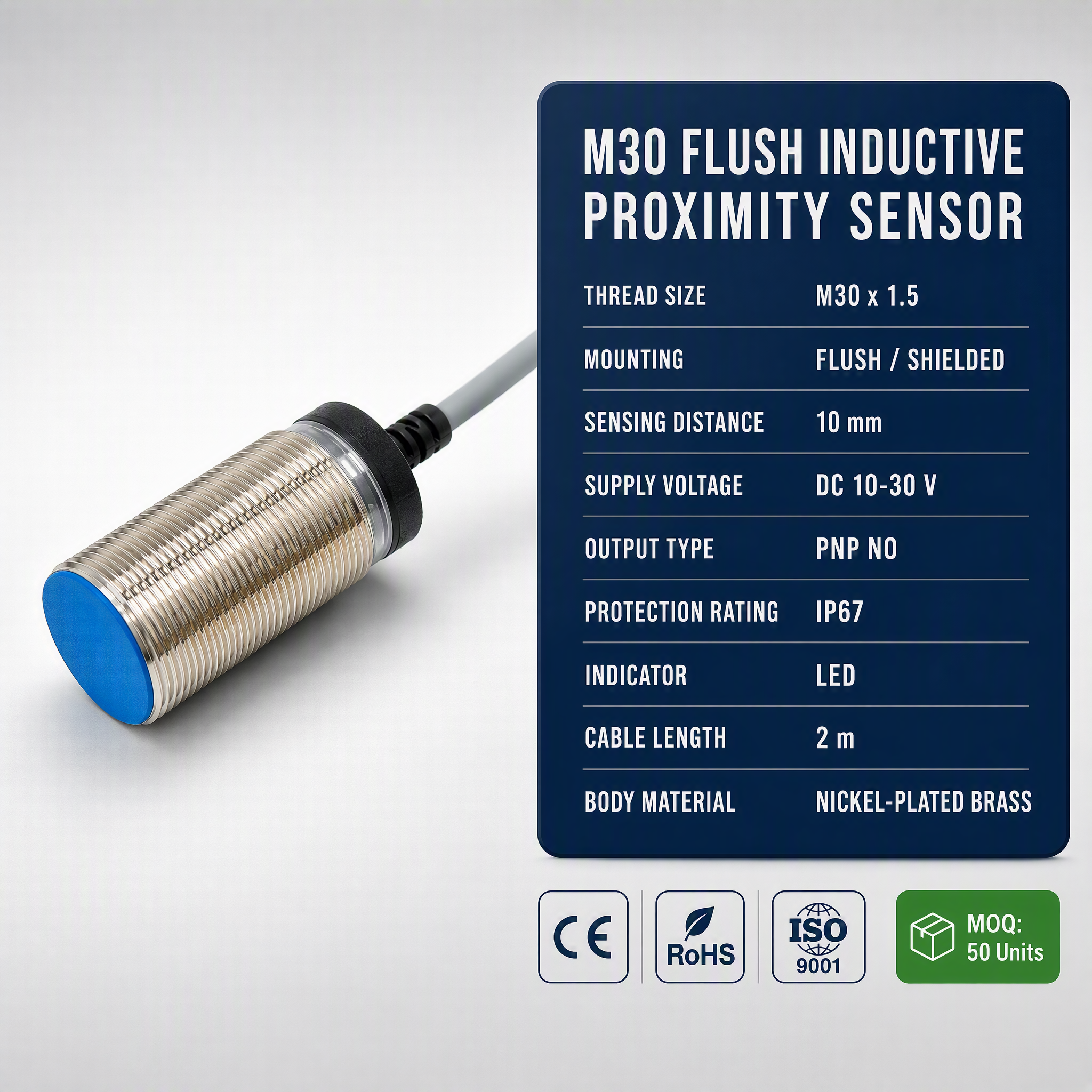M30 เครื่องตรวจจับความใกล้ชิดแบบชักชัน