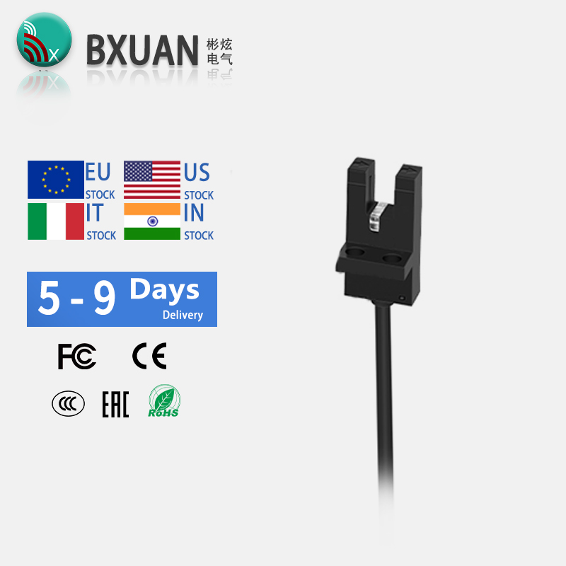 EE-SX67x U-Shaped Slot Photoelectric Sensor 5-24VDC NPN/PNP