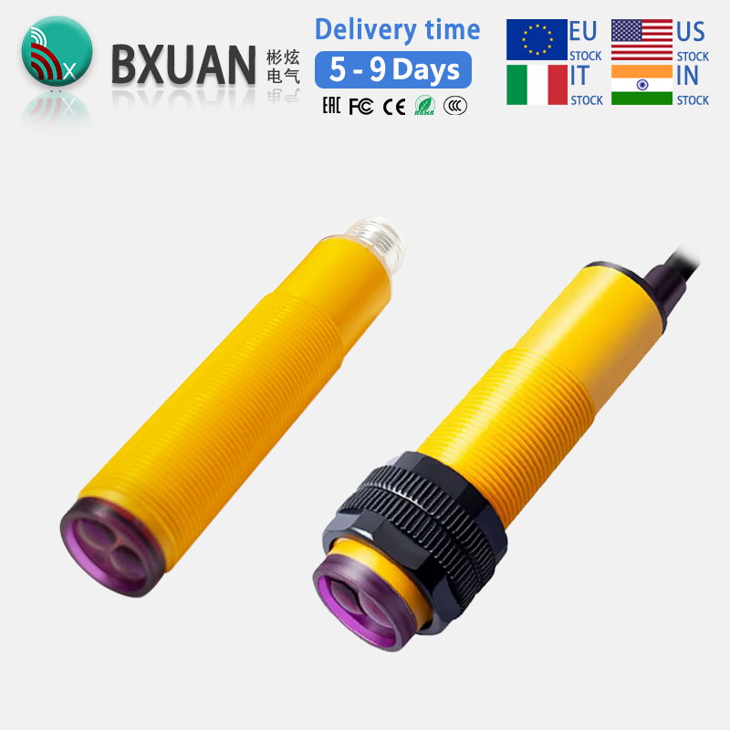 BXUAN BPS-D30NK M18 Diffuse Photoelectric Sensor 30cm NPN