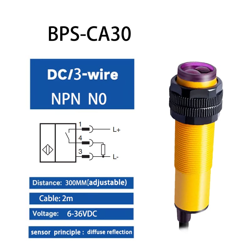 BPSレーザー型フォトセンサ（可視赤色光）