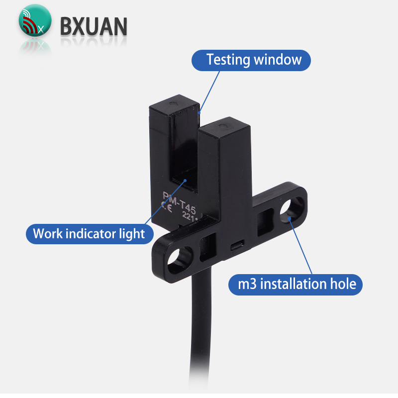 EE-SX67x U-Shaped Slot Photoelectric Sensor 5-24VDC NPN/PNP