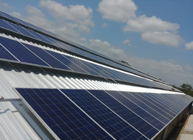 sistem de putere distribuit pe acoperiș de 40 kW, Brazilia