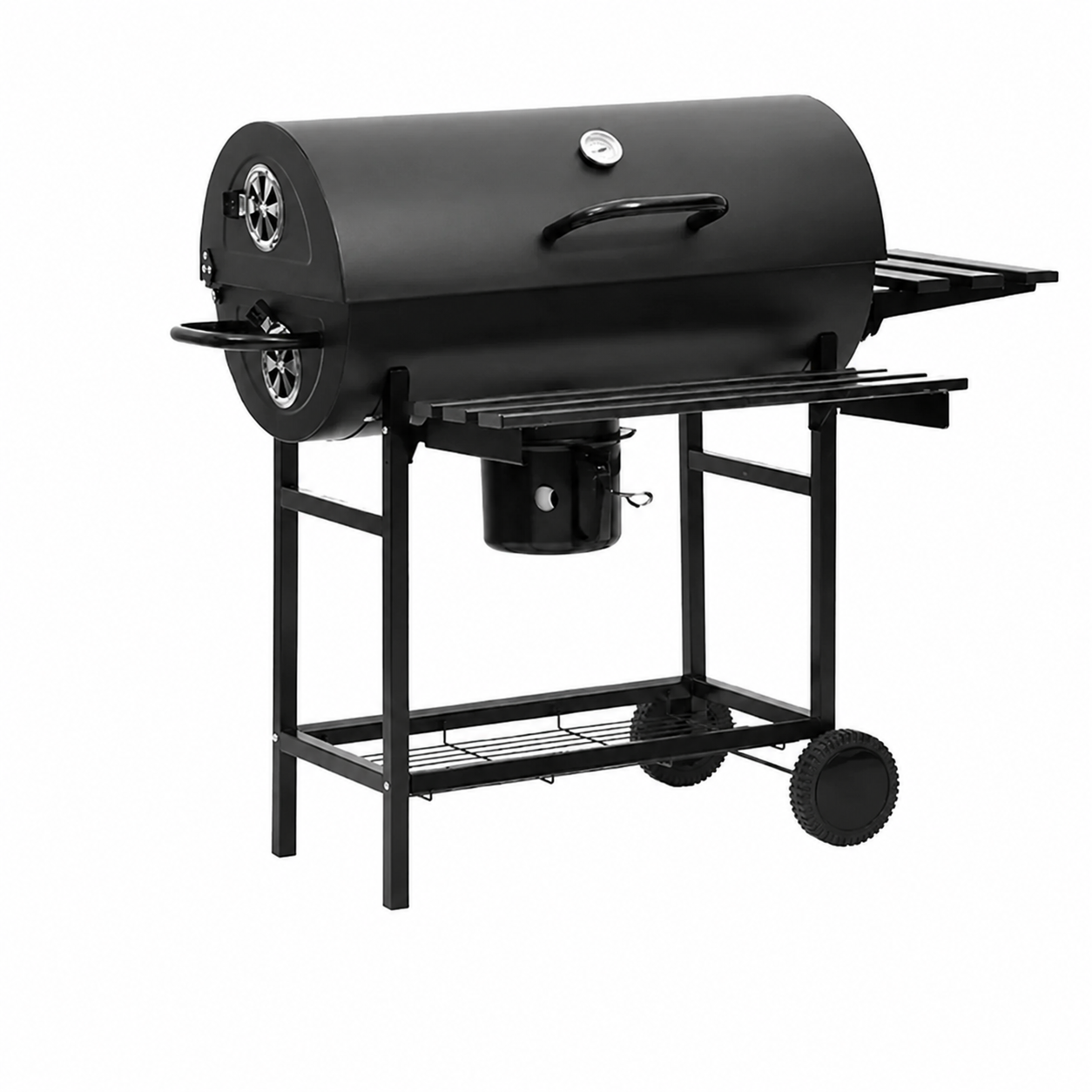 T011-4 Barrel Charcoal Grill with Ash Catcher