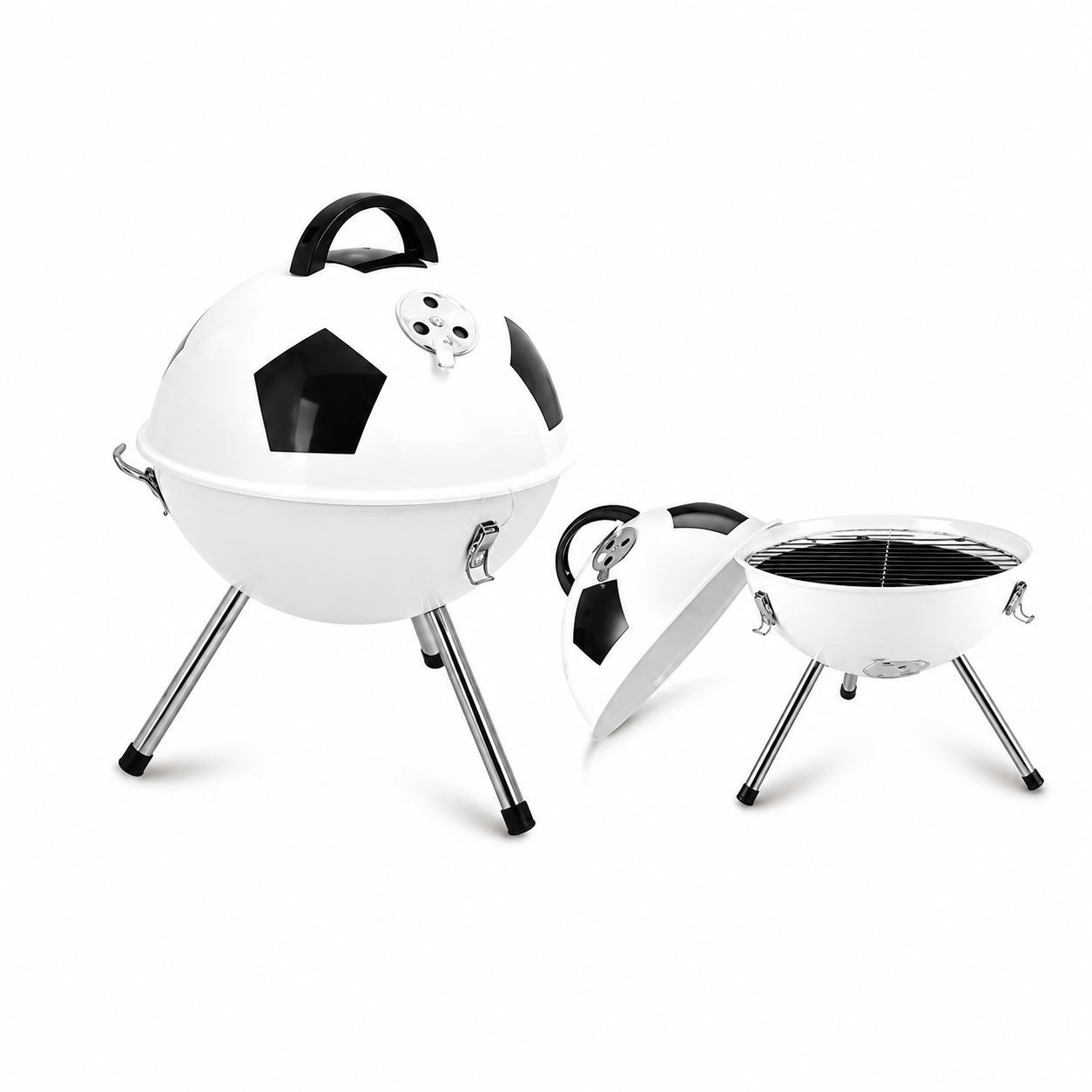 Portable 35 cm Kettle Charcoal Grill