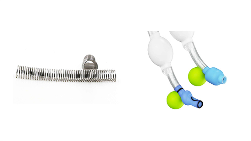 Double-lumen Endotracheal Tube D-type Spring