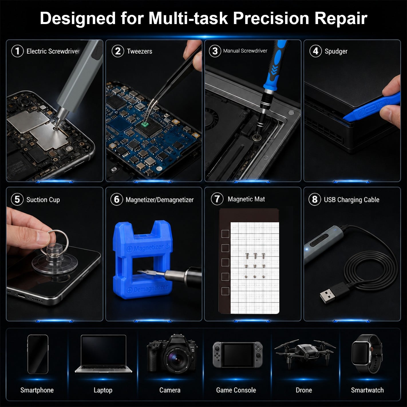 152-in-1 Repair Screwdriver Set FIXBUD