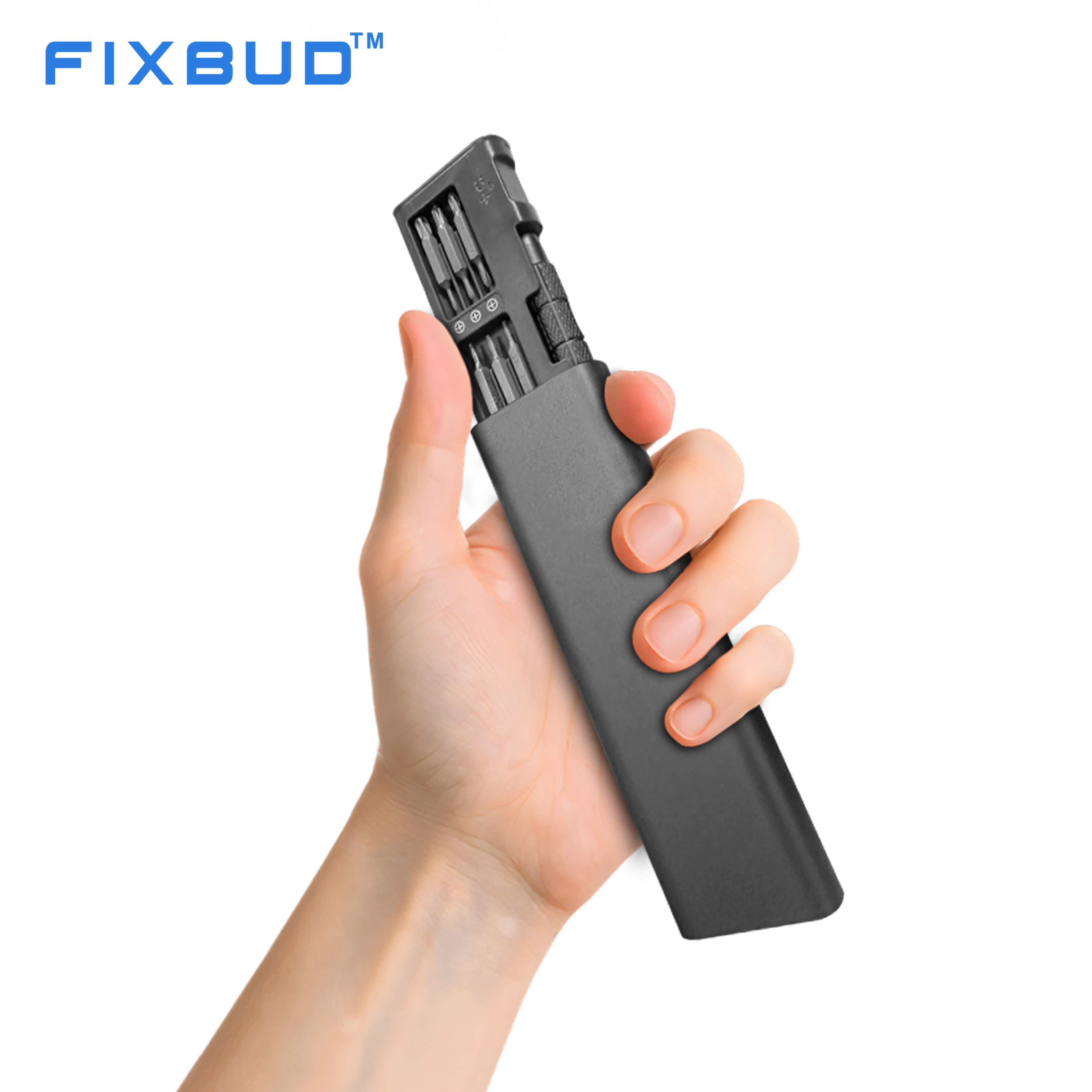 38-in-1 Mini Precision Screwdriver Set with Aluminum Alloy Case, S2 Steel Double-Ended Bits, Built-in Magnetizer & Demagnetizer