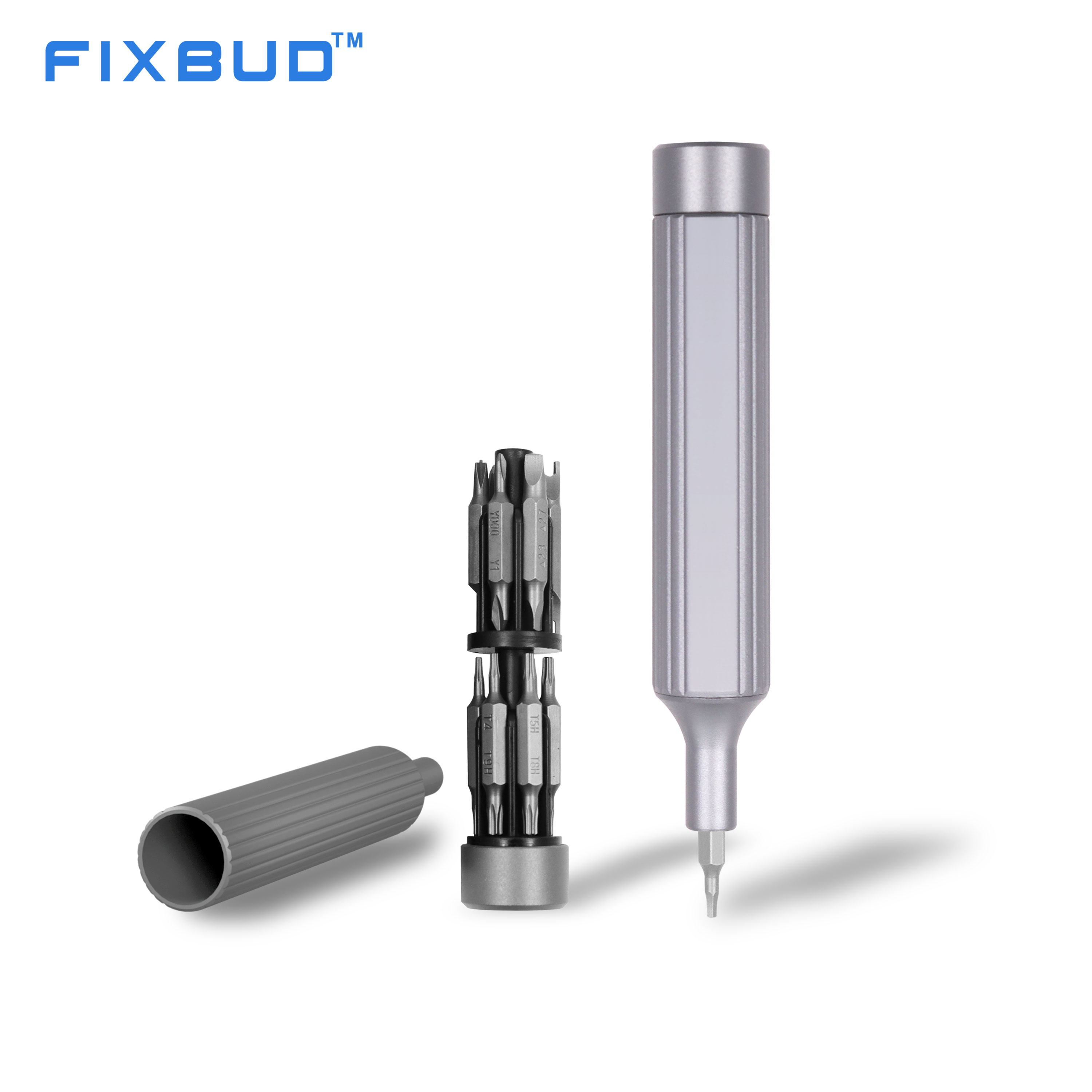 27-in-1 Magnetic Pen Screwdriver Set with Built-in Bits for Precision Maintenance