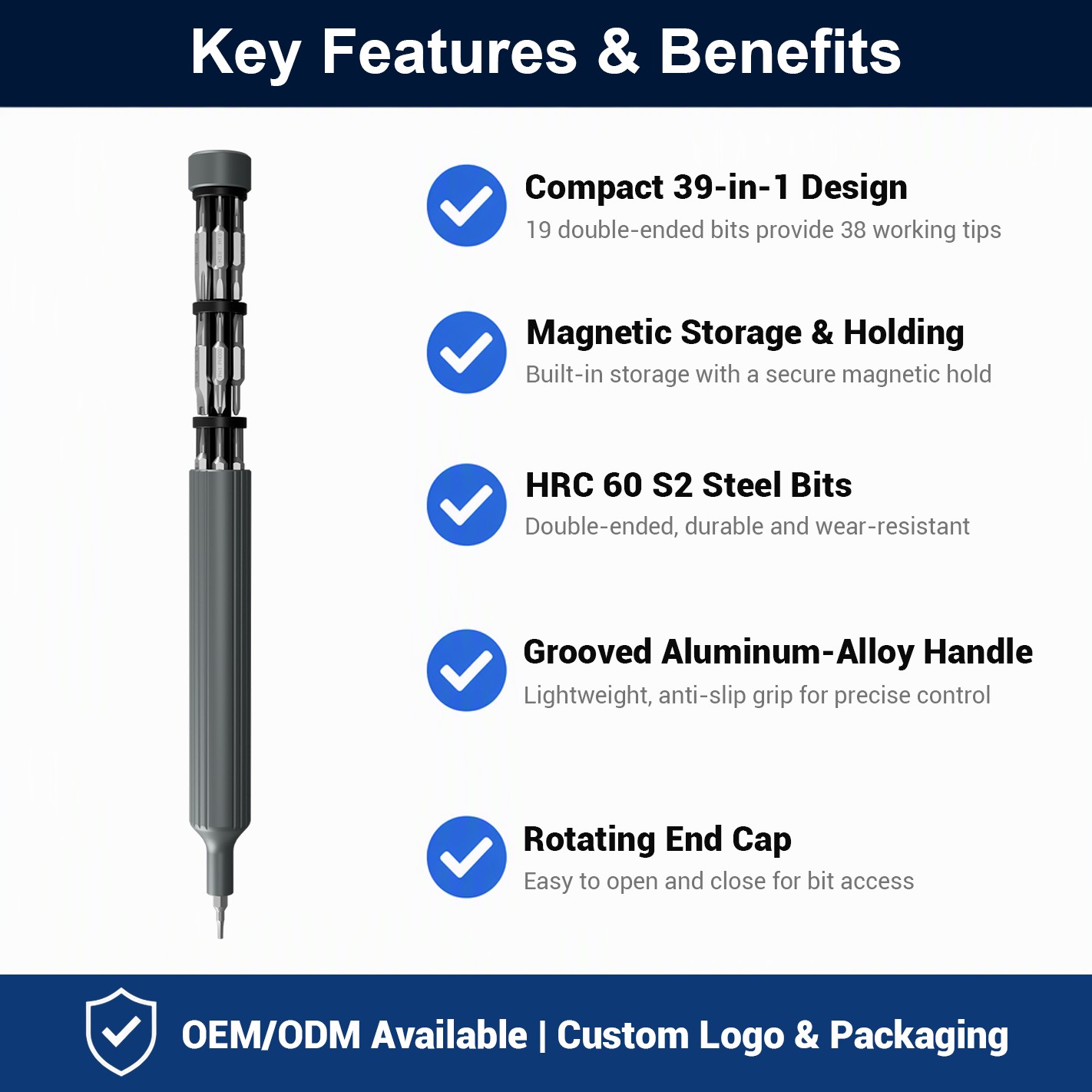 Repair Pen Screwdriver 39in1