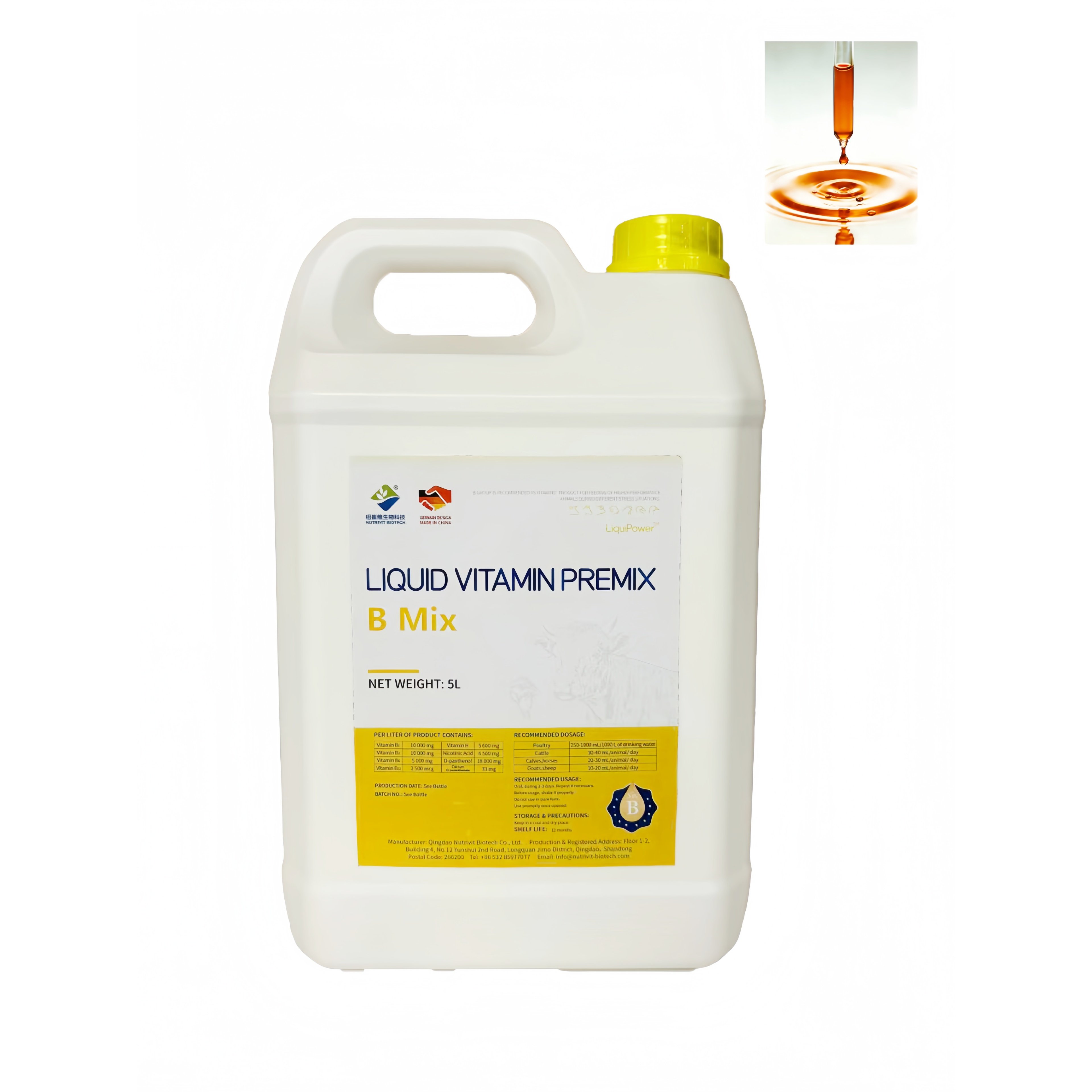 Liquid Vitamin Premix B Group