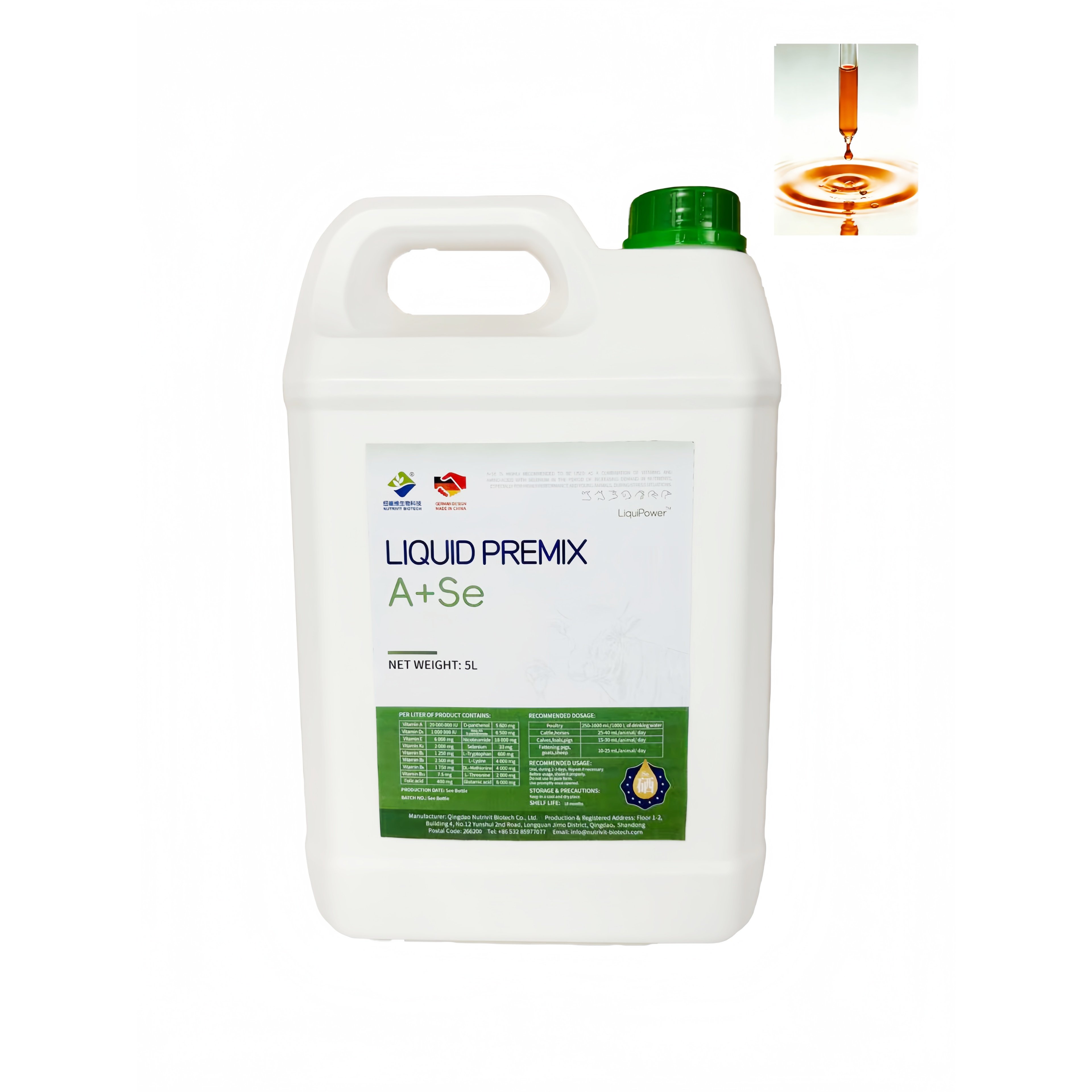 Liquid Premix A+Se