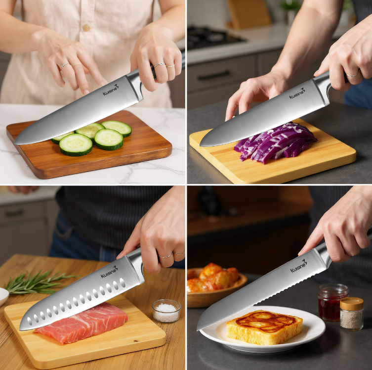 Benefits of an ergonomic handle knife for safe cutting