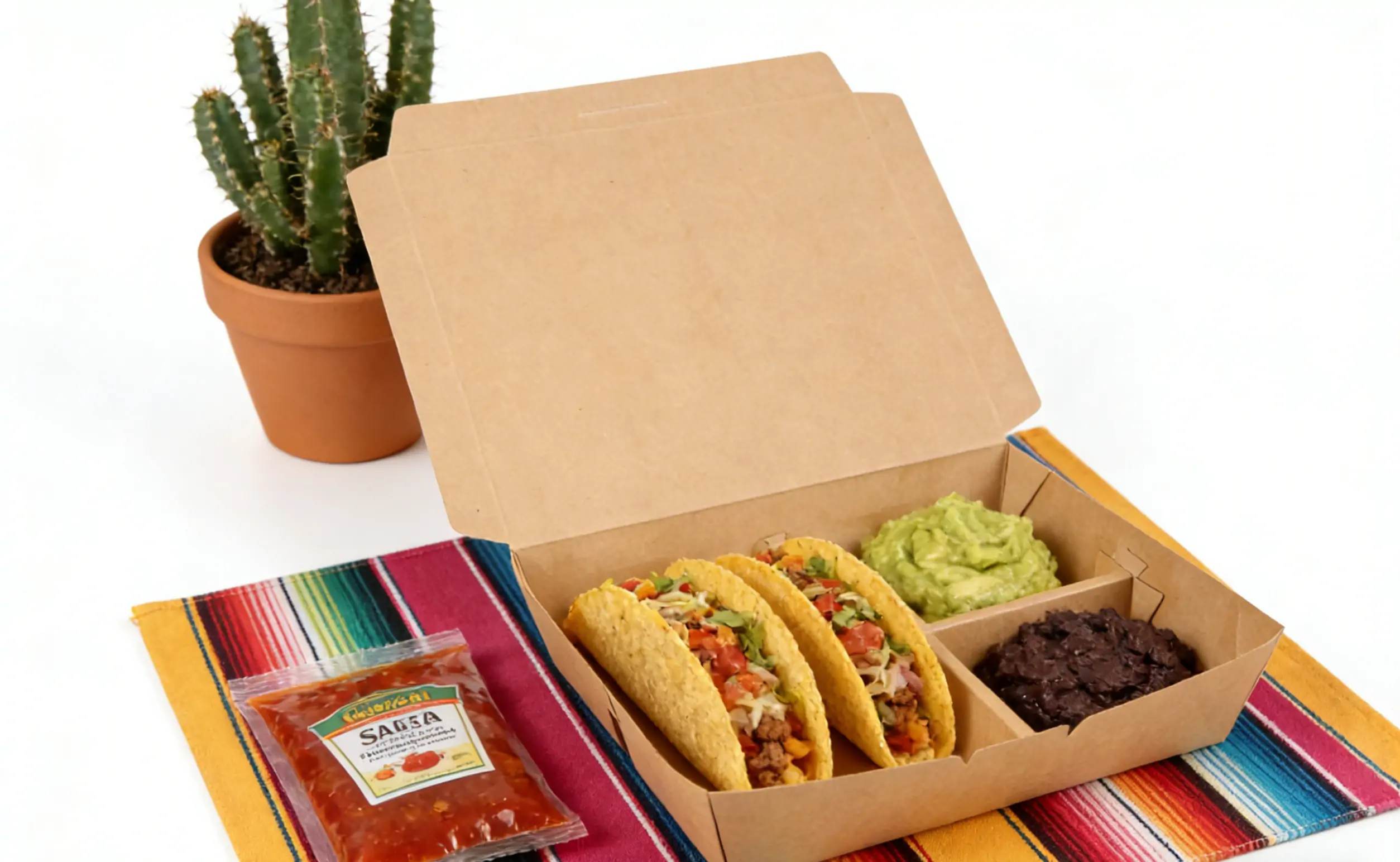 Corrugated Lunch Box