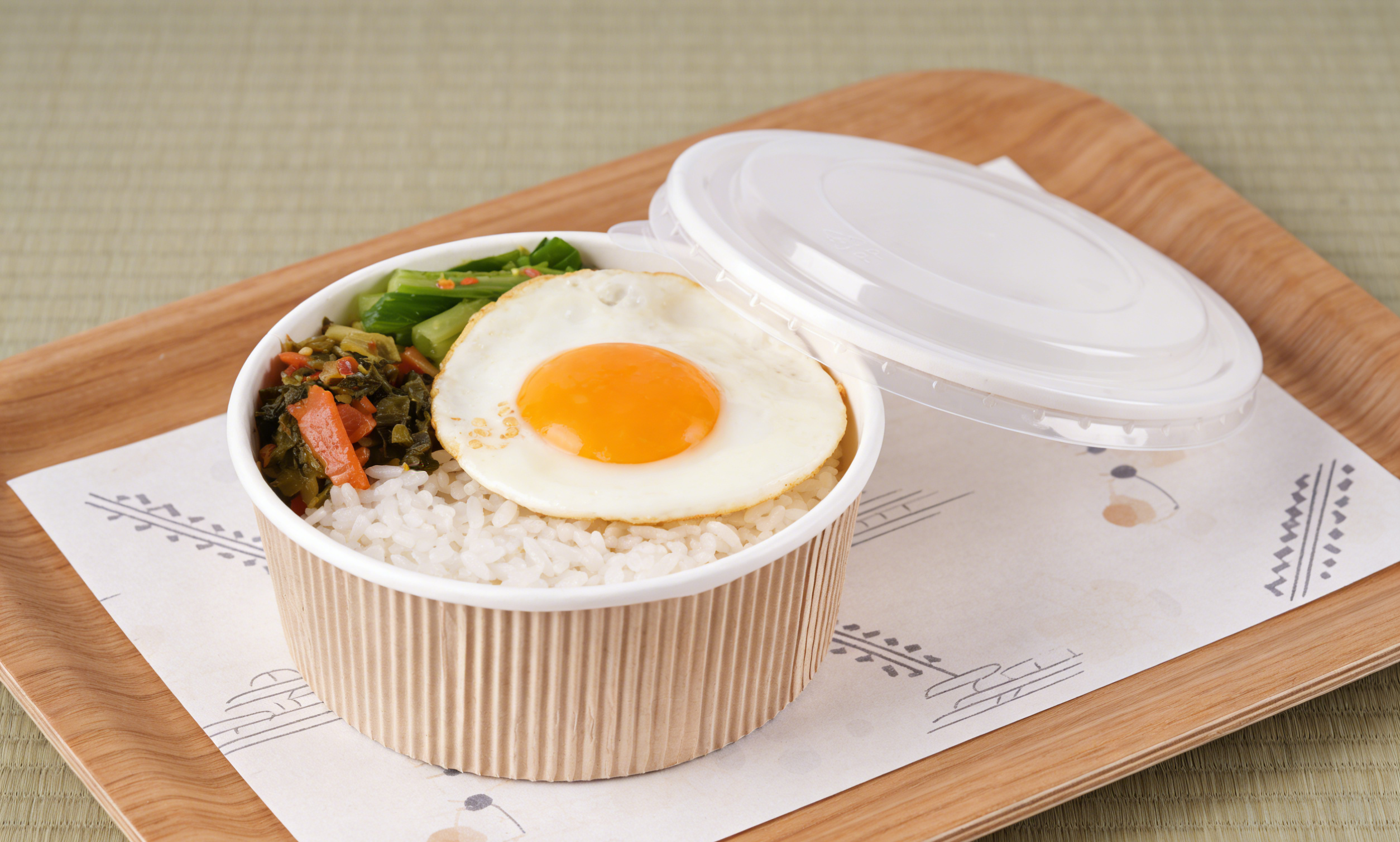 PP Lids For Paper Bowl