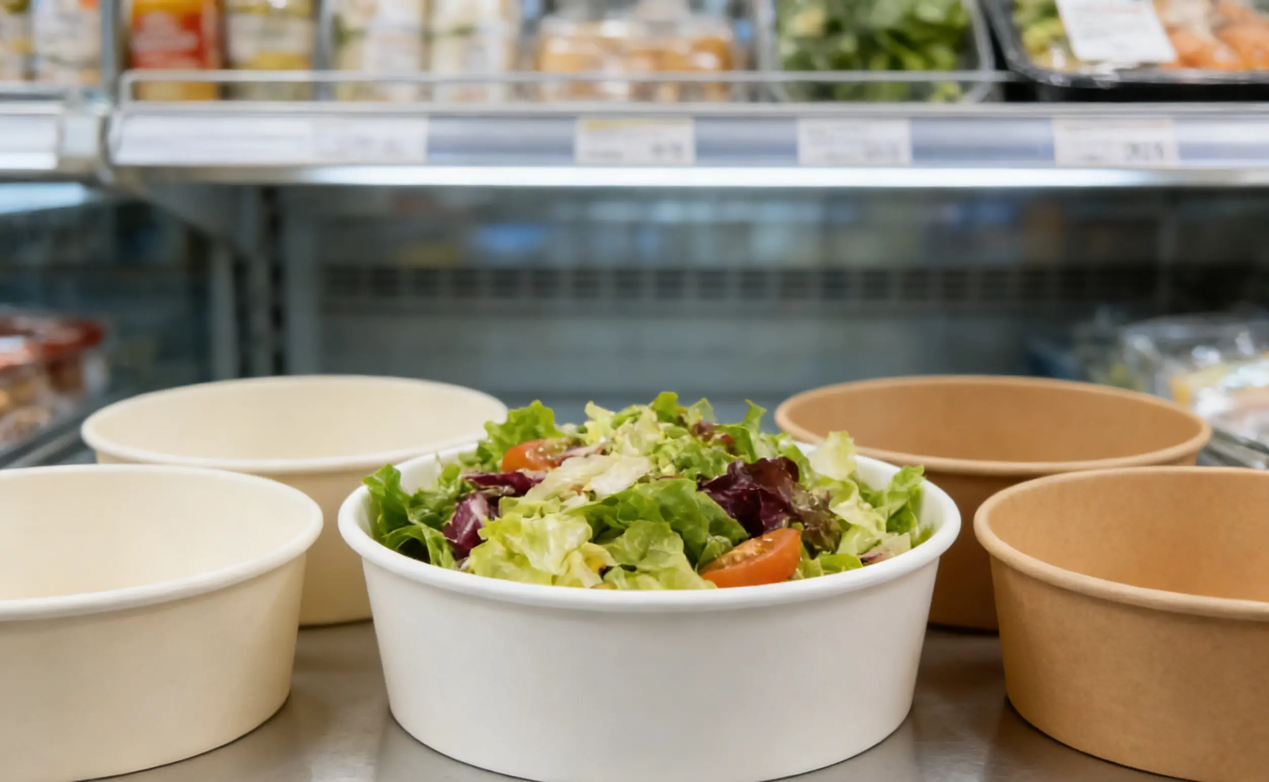 Round Salad Bowl